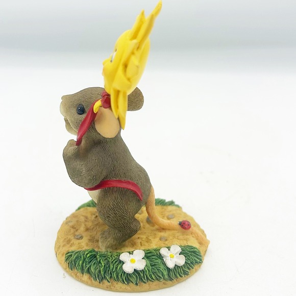 Charming Tails Sunny Days Are On The Way Mouse Sun Figurine - Picture 4 of 9